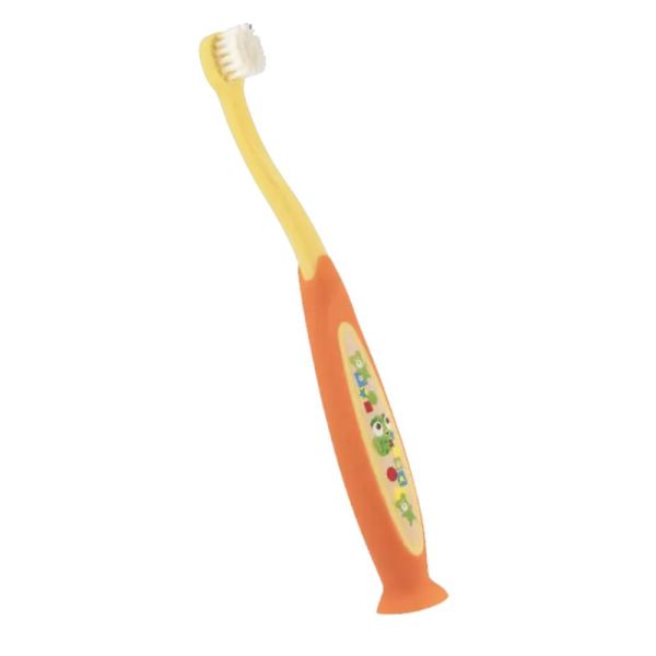 Elgydium Baby brosse à dents bébé souple rose 0/2 ans
