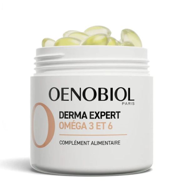 Oenobiol Derma Expert Omega 3 et 6 30 capsules