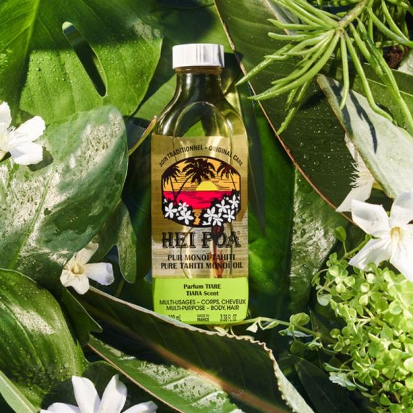 Hei Poa Pur Monoï Tahiti parfum Tiaré 100ml