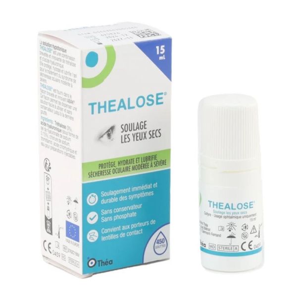 Thea Théalose solution oculaire 15ml
