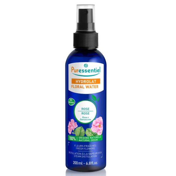 Puressentiel Hydrolat rose peau délicate 200ml