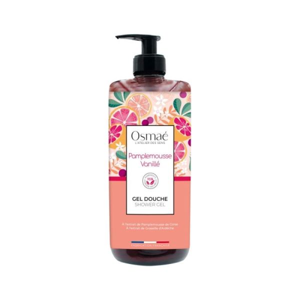 Gel douche pamplemousse vanillé 1 litre