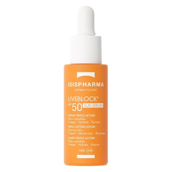 Isispharma Uveblock sérum triple action SPF50 28ml