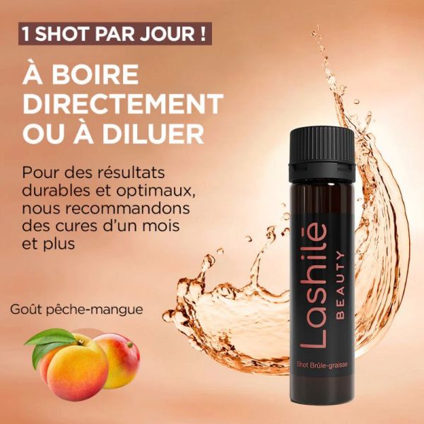 Lashilé Beauty Shots brûle-graisse 14 Shots x 15ml