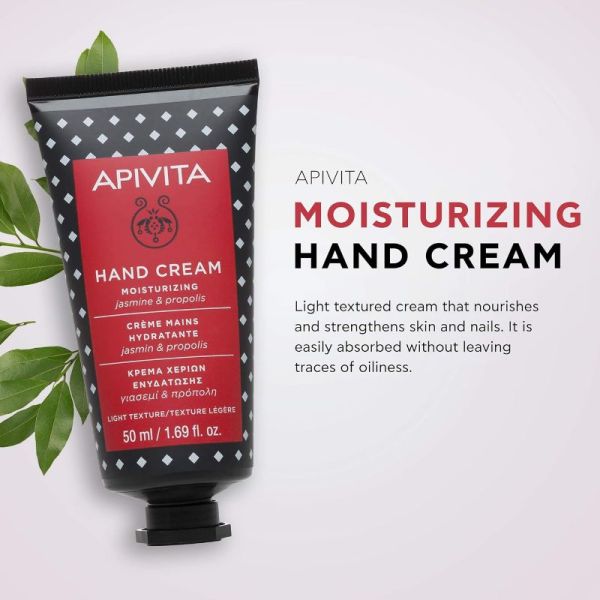 Apivita crème mains hydratante au Jasmin 50 ml