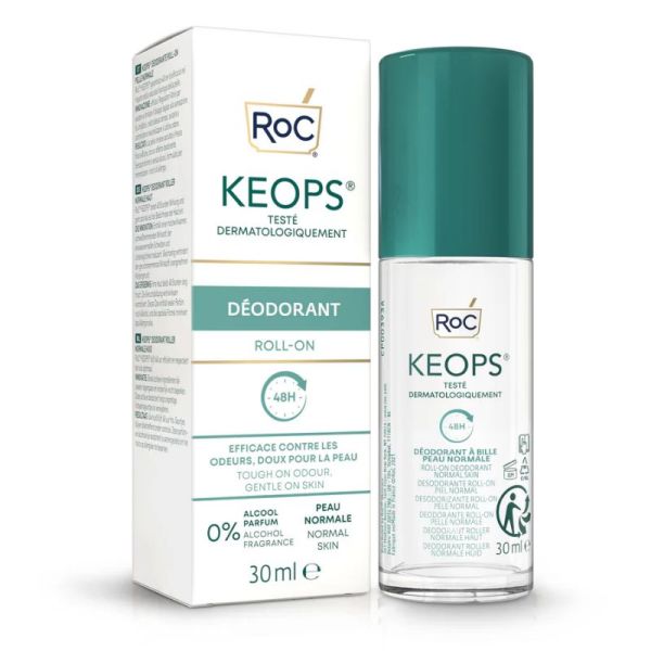 RoC Keops séodorant à Bille 48h peau normale 30ml