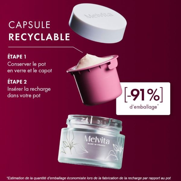 Melvita Argan Bio Active baume nuit régénérant Bio recharge 50ml