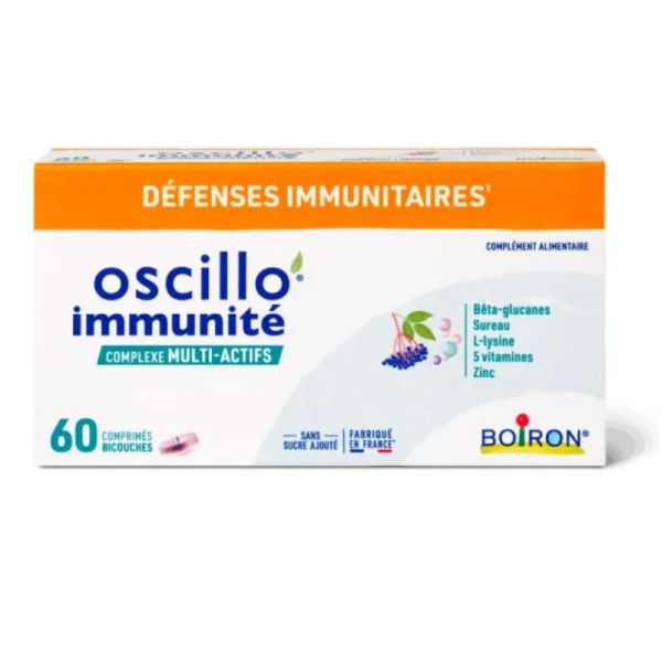 Boiron Oscillo Immunité complexe multi-actifs 60 comprimés