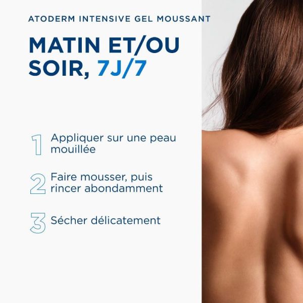Bioderma Atoderm Intensive gel moussant ultra apaisant 500ml