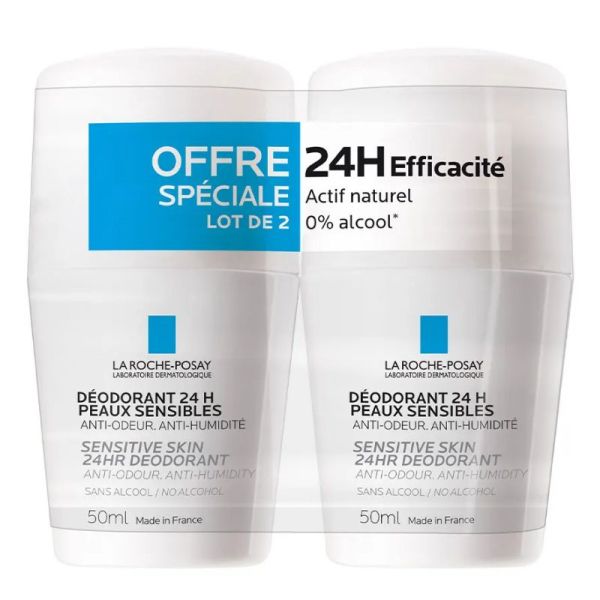 Roche-Posay déodorant physiologique 24h Roll-on 2