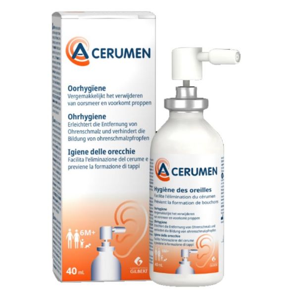 Grimberg A-cérumen hygiène des oreilles spray 40ml