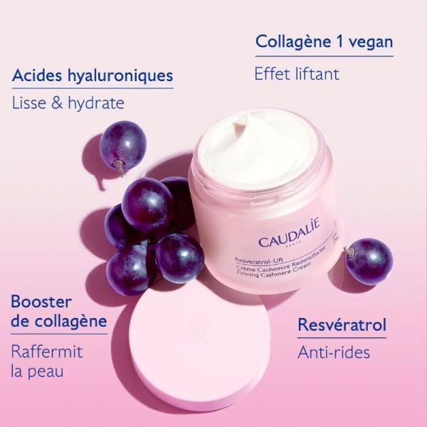 Caudalie Resvératrol-Lift crème Cachemire redensifiante 50ml