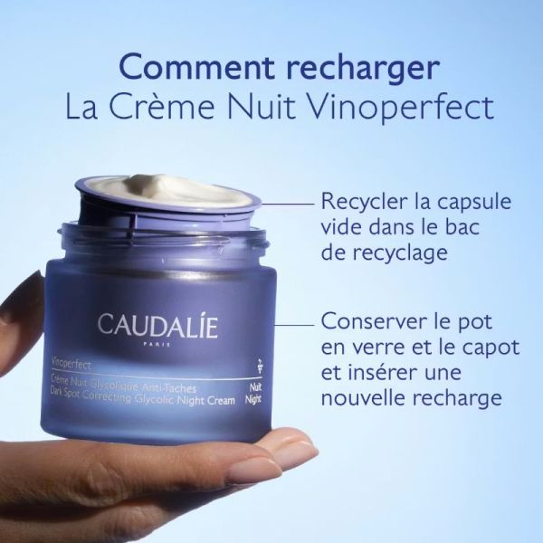 Caudalie Vinoperfect crème nuit glycolique anti-taches 50 ml