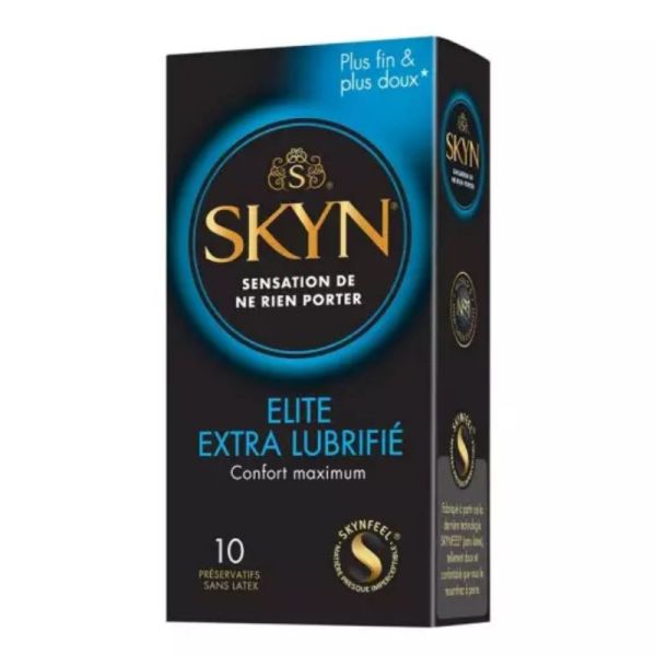 Manix Skyn Elite Extra lubrifié 10 préservatifs