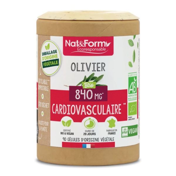 Nat & Form Écoresponsable Olivier Bio 90 gélules