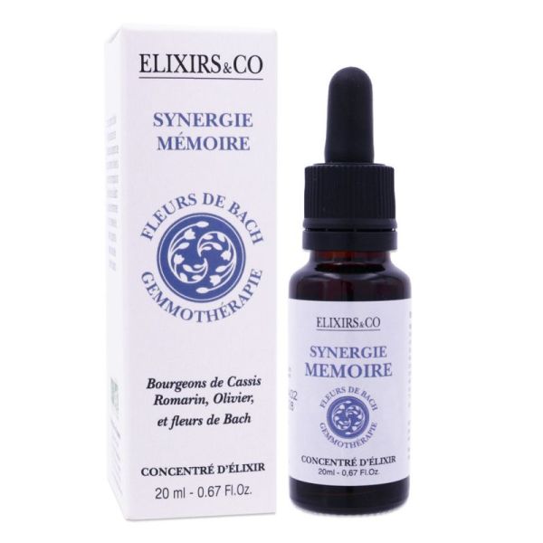 Elixir & Co synergie mémoire 20ml