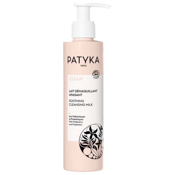 Patyka Clean lait démaquillant apaisant bio 200ml