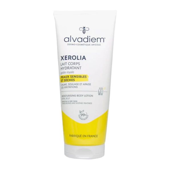 Alvadiem Xerolia lait nutri confort à la gelée royale bio 200ml