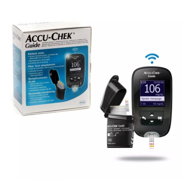 Accu-Chek Guide lecteur de glycémie Kit complet