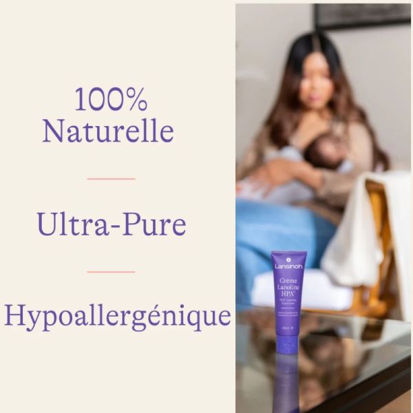 Lansinoh crème lanoline HPA pour mamelons 3 x7ml