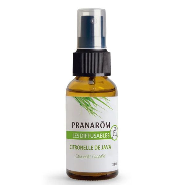 Pranarôm Les diffusables spray citronnelle parfum d'ambiance 30ml