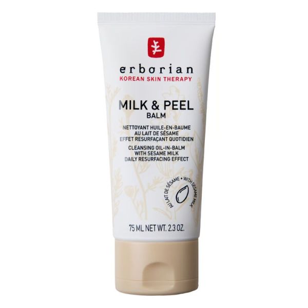 Erborian Milk&Peel Balm Nettoyant huile-en-baume au lait de sésame 75 ml