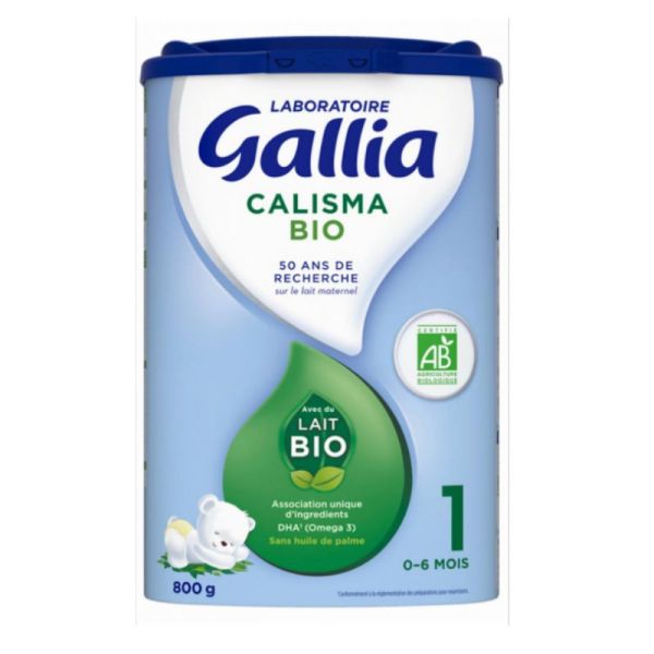 Gallia Calisma Bio 1er âge 800 g