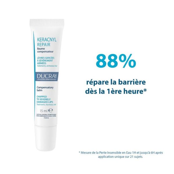 Ducray Keracnyl Repair baume compensateur 15ml