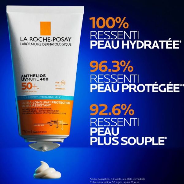 Roche-Posay Anthelios UVmune 400 lait hydratant SPF50+ 150ml