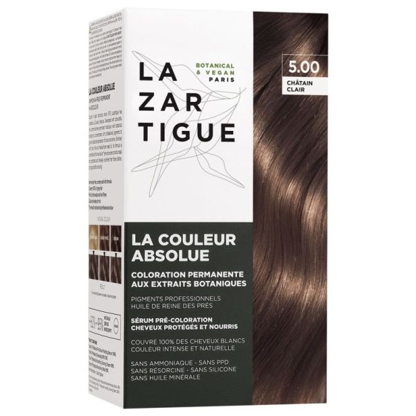 Lazartigue La Couleur Absolue Coloration 5.00 Châtain Clair 60 ml