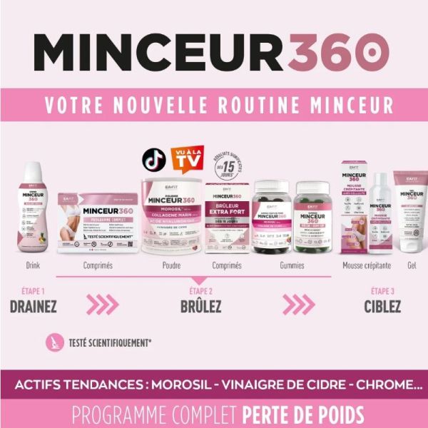 Eafit Minceur 360 brûleur Extra Fort 60 comprimés