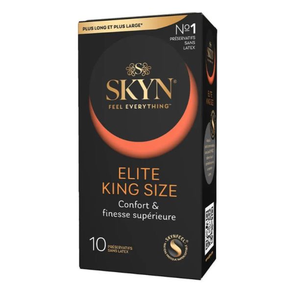 Manix Skyn Elite King Size Préservatifs confort 10 préservatifs