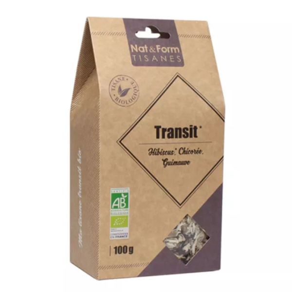 Nat&Form tisane Transit Bio 100hg