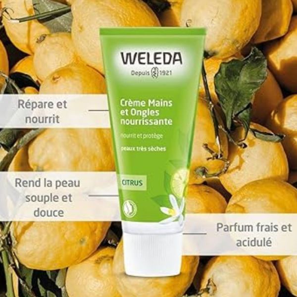 Weleda crème nutritive mains et ongles au Citrus 50ml