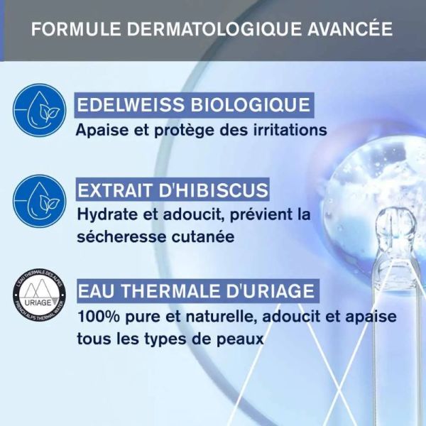 Uriage Bébé 1er shampooing extra doux sans savon 200ml