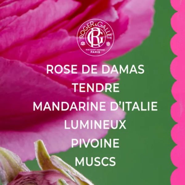 Roger & Gallet Rose eau parfumée bienfaisante 30ml