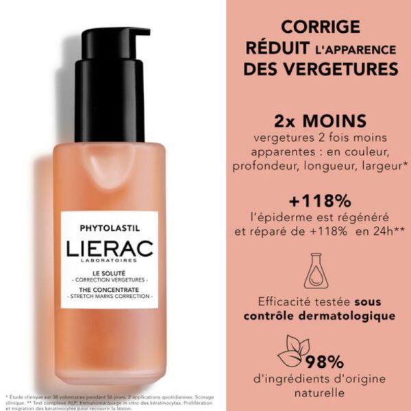 Lierac Phytolastil Soluté correction vergetures 100ml