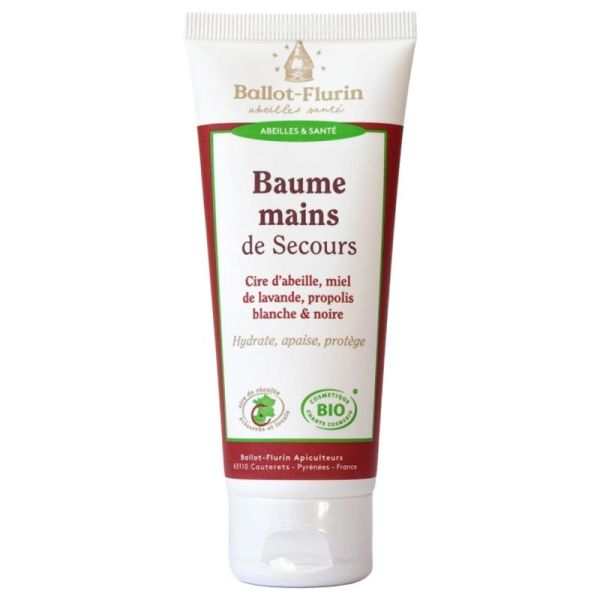 Ballot-Flurin baume mains de secours Bio 75 ml