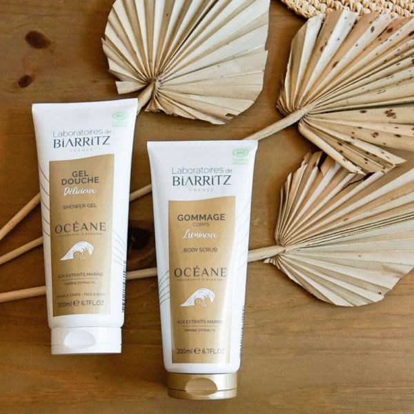 Laboratoires de Biarritz Océane gel douche délicieux bio 200ml