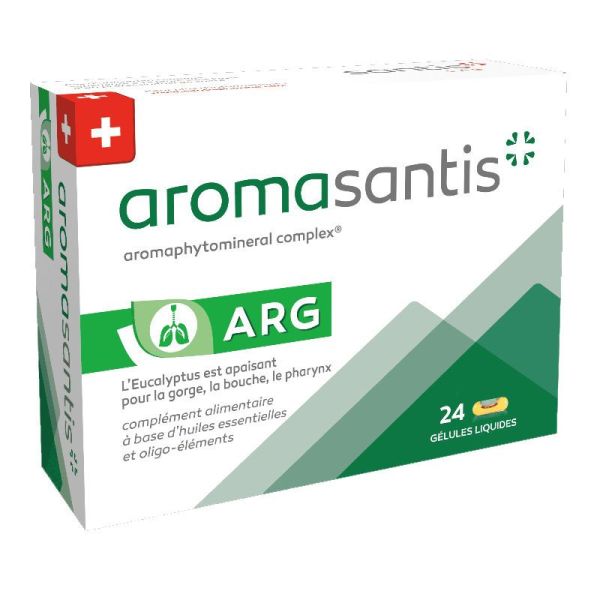 Santis Pharma Aromasantis® ARG 24 gélules liquides