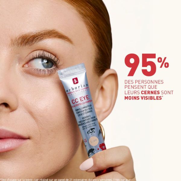 Erborian CC Eye Soin Illuminateur contour des yeux teinte Doré 10ml