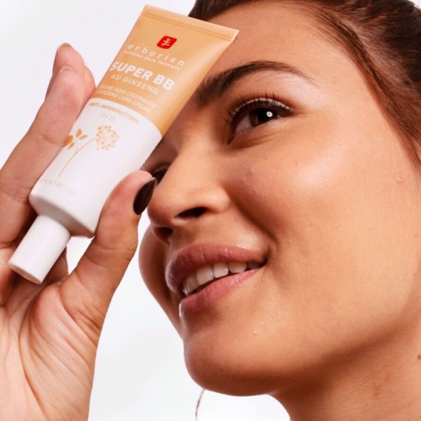 Erborian Super BB crème au Ginseng soin couvrant anti imperfections Nude 15 ml