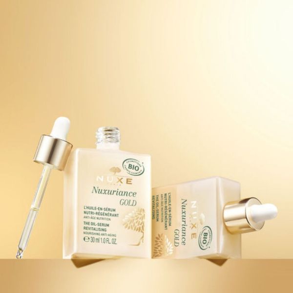 Nuxe Nuxuriance Gold l'huile en sérum nutri-régénérant 30ml