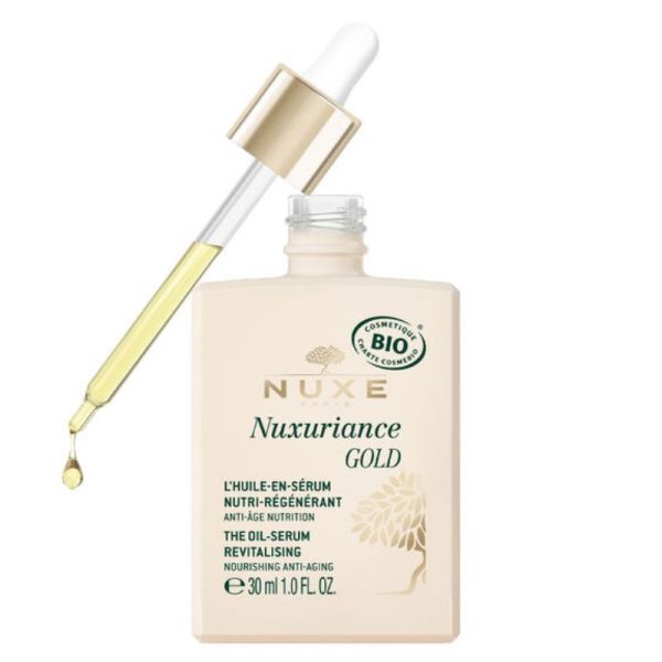 Nuxe Nuxuriance Gold l'huile en sérum nutri-régénérant 30ml