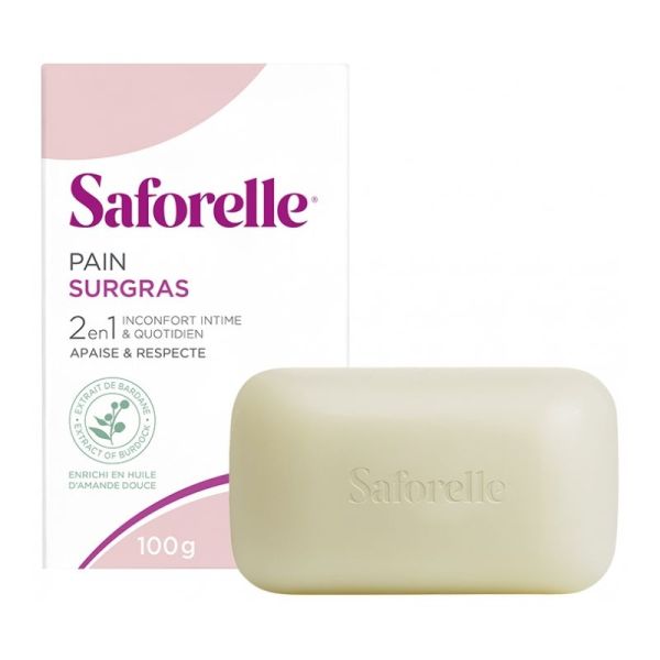 Saforelle Pain Surgras 2en1 100 g