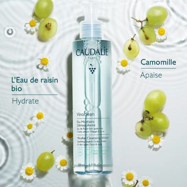 Caudalie Vinoclean eau micellaire démaquillante 400ml