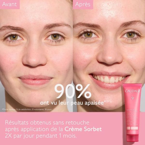 Caudalie VinoHydra crème sorbet hydratante 60 ml