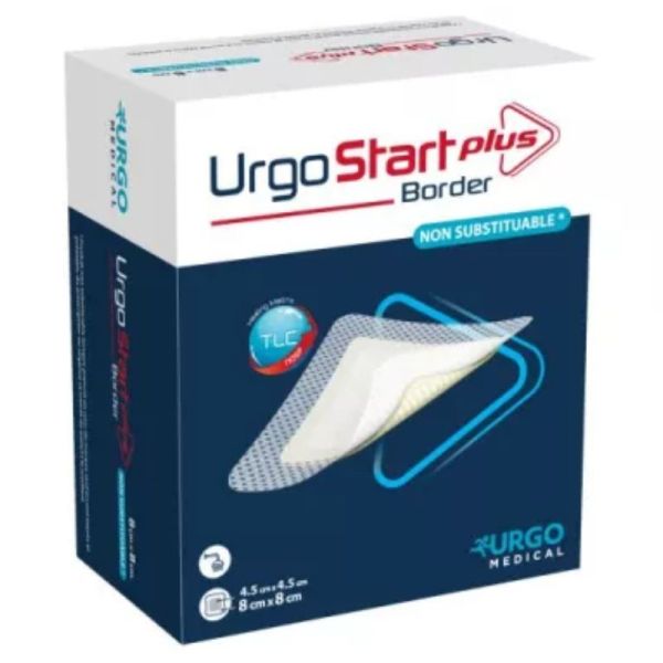 Urgo Urgostart border 8 x 8 cm boîte16 pansements
