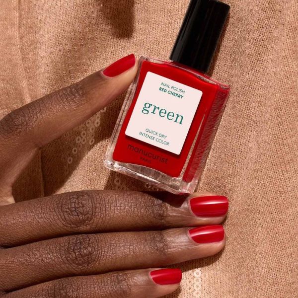 Manucurist Green vernis classique Red Cherry 15ml