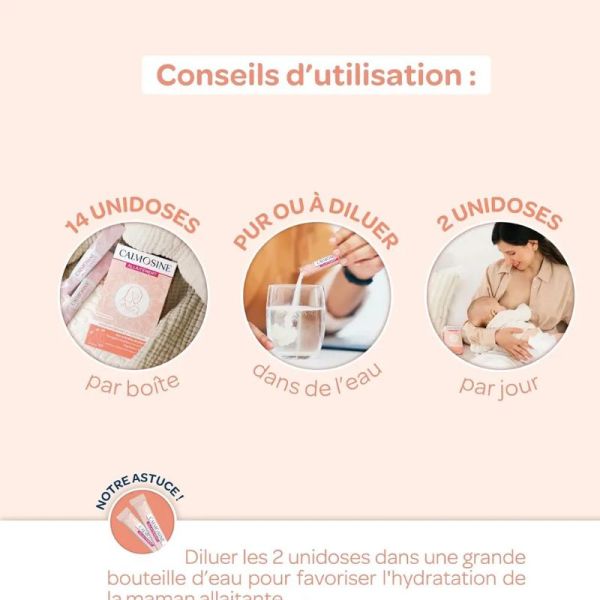 Calmosine allaitement 14 dosettes